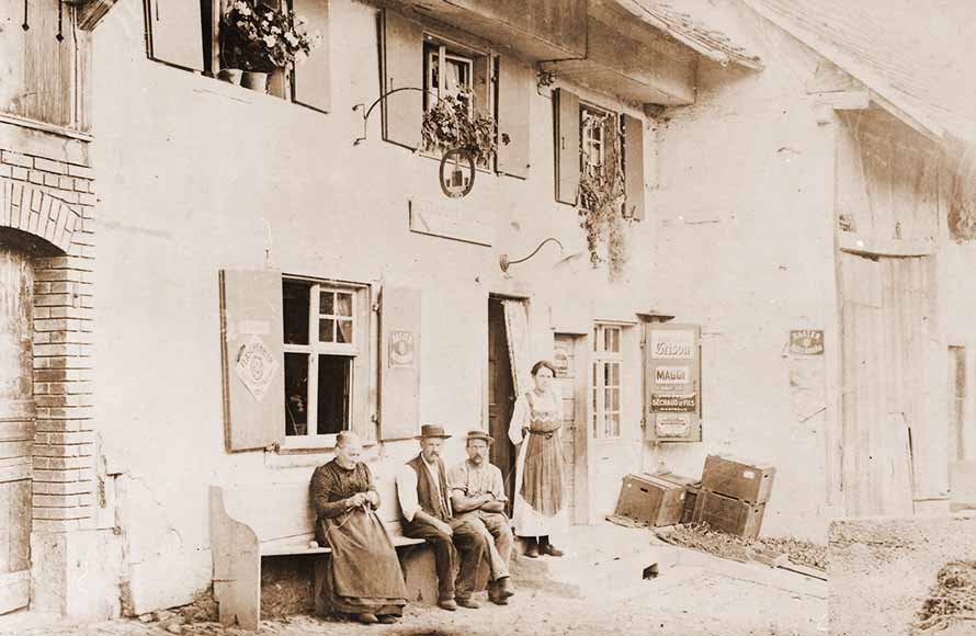 Bild Ansicht Restaurant anno 1917
